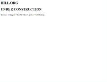 Tablet Screenshot of hill.org