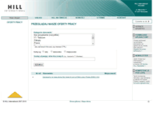 Tablet Screenshot of ogloszenia.hill.com.pl